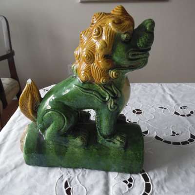 Chinese Foo Dog Roof Tile