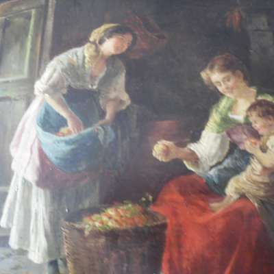 20th Antique Century Oil Painting