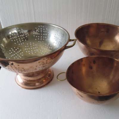 Vintage Copper set